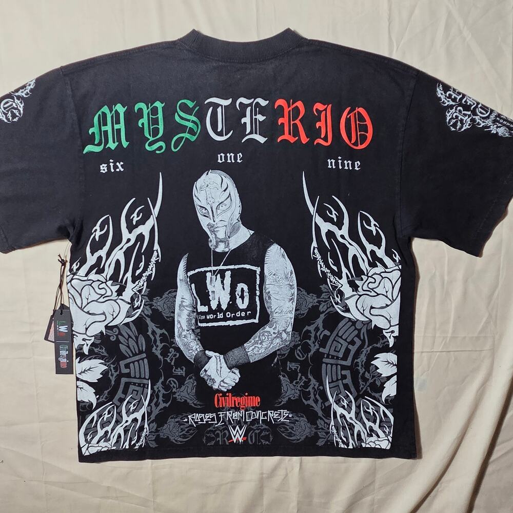 CIVIL REGIME WWE REY MYSTERIO LWO SIZE LARGE